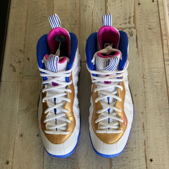 🌼NIKE🌼LITTLE POSITE ONE GS ‘Fuchsia Blast’ - Picture 4 of 10